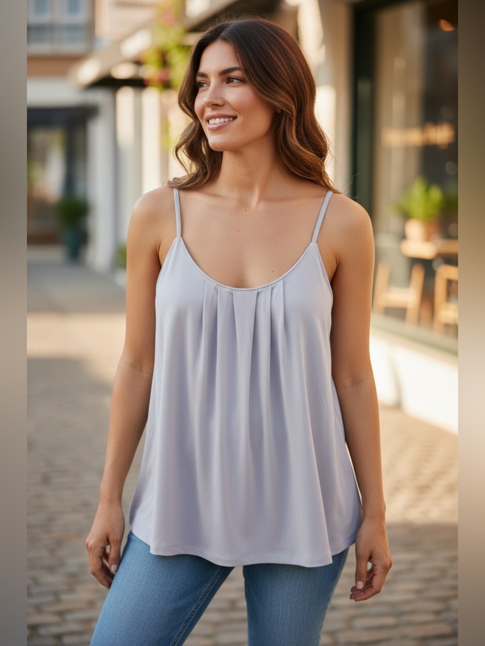 Zenana Women's flowy tank Top